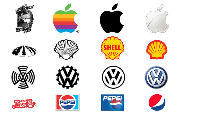 Redesigning product logos and icons while building a design