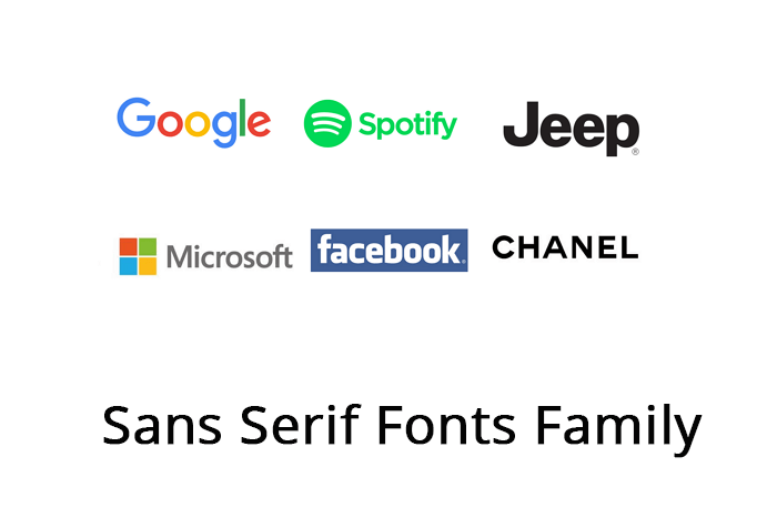 Sans Serif Fonts